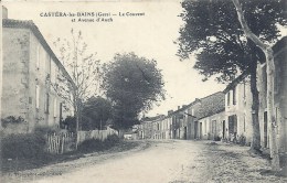 MIDI PYRENEES - 32 - GERS - CASTERA LES BAINS - Le Couvent Et Avenue D'Auch - Castera