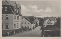 AK Neudorf Sehmatal Erzgebirge Restaurant Conditorei Illing Bahnhofstrasse Bei Sehma Cranzahl Annaberg Oberwiesenthal - Sehmatal