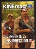 Magazine Cinéma KINEMAG Programmation Mars 2015 N° 69 Divergente 2 L'Insurrection - Magazines