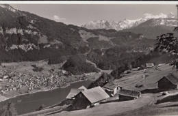 1950 CIRCA LUNGERN MIT WETTERHORNGRUPPE - Lungern