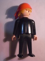 1 FIGURINE FIGURE DOLL PUPPET DUMMY TOY IMAGE POUPÉE - MAN PIRATE PLAYMOBIL GEOBRA 1974 - Playmobil