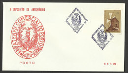 Portugal Cachet Commemoratif  Foire Des Antiquaires Porto 1971 Oporto Antiques Fair Event Postmark - Postal Logo & Postmarks