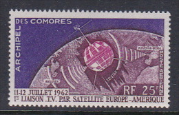 Comoro Islands 1962 Telstar MNH - Usati