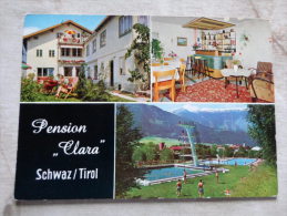 Austria TIROL  - SCHWAZ - Pension Clara 1960's    D128088 - Schwaz