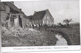 HAMME (9220) Overstrooming Van 12 Maart 1906 ( Drij Goten) Opruiming Van Puinen - Hamme