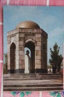 TAJIKISTAN  Dushanbe  Capital.  Aini Mausoleum - Old USSR Postcard  - DMPK (stamp) 1974 - Tadschikistan