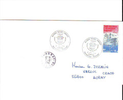 TAAF  FDC Alfred Faure Crozet Patrouilleur Albatros 02 07 1984. Cachet Auray Morbihan. - FDC