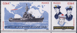 N° 4423 Et 4424  Porte Hélicopteres Jeanne D'Arc   Neufs ** Année 2009 - Unused Stamps