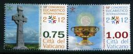 2012 Vaticano, Congresso Eucaristico, Serie Completa Nuova (**) - Nuovi