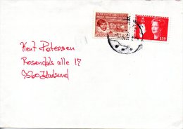 GROENLAND. N°92 & 101 Sur Enveloppe Ayant Circulé. - Storia Postale