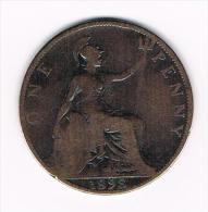 ° GREAT BRITAIN  1 PENNY 1898  VICTORIA - D. 1 Penny