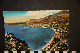 CP, 06, MENTON  Et La Baie De Garavan Vus De Grimaldi N°1937  Edition Rella - Menton