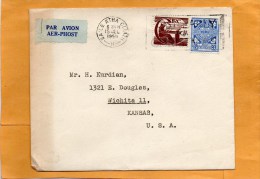 Ireland Old Cover Mailed To USA - Cartas & Documentos