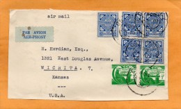 Ireland Old Front Of Cover Cover Mailed To USA - Briefe U. Dokumente