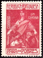 PORTUGAL (IMPOSTO POSTAL E TELEGRÁFICO) - 1915-1925.   Para Os Pobres.  Pap. Liso,  1 C.  * MH   MUNDIFIL  Nº 7 - Nuovi