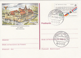 RODENBERG PHILATELIC EXHIBITION, EUROPA CEPT-ROME TREATY, PC STATIONERY, ENTIER POSTAUX, 1983, GERMANY - Illustrated Postcards - Used