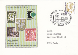 STAMP'S DAY, OLD STAMPS, LUISE HENRIETTE VON ORANIEN, COVER STATIONERY, ENTIER POSTAUX, 1996, GERMANY - Briefomslagen - Gebruikt