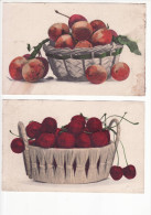 Lot De Cpa - (nature Morte - Coupes De Fruits) - Autres & Non Classés