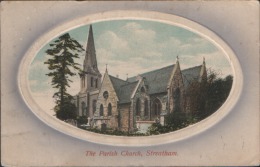 The Parish Church Streatham Used 1913 Unusual Field & Henderson 7 PHILIP LANE London Publisher - Londres – Suburbios