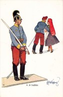 HUMOUR MILITAIRE / MILITARY HUMOR - ILLUSTRATION SIGNÉE: SCHÖNPFLUG ~ 1910 : B.K.W.I. 459-1 - PRINTED In AUSTRIA (r-882) - Schönpflug, Fritz