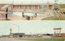 237007-Texas, Waco, Sandman Motel, Swimming Pool, Franklin Avenue & Valley Mills, Phil Van Duivendyk By Dexter Press - Waco