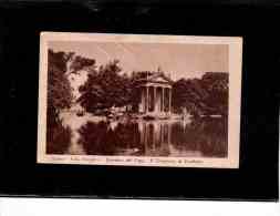 7581  -   ROMA,  Villa Borghese-giardino Del Lago - Il Tempietto Di Esculapio    /      VIAGGIATA - Parchi & Giardini