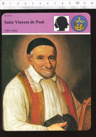 Fiche Saint Vincent De Paul / Portrait Attribué à François Simon  / 01-FICH-Histoire De France - History