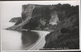 RP VINTAGE POSTCARD DEVON SEATON THE WHITE ROCK CHAPMAN UNUSED - Autres & Non Classés