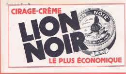BUVARD LION NOIR CIRAGE CREME POUR CHAUSSURE PARIS MONTROUGE - L