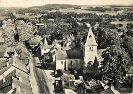 Haute Marne -gd Format Div- Ref N44- En Avion Au Dessus De  Prauthoy -l Eglise -vue Aerienne - Carte Bon Etat - - Prauthoy