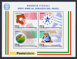 2011 ITALIA REPUBBLICA "AGENZIE FISCALI" FOGLIETTO MNH - 2011-20: Mint/hinged