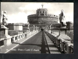 P619 ROMA ( Rome ) CASTEL S. ANGELO ( Castel, Chateau, Castillo ) E Ponte - Used 1962 - SUORE PIE DISCEPOLE - Castel Sant'Angelo