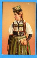 AVR327, Braut Aus Sursee , Luzern, 58,costume, Folklore, Fantaisie,  Non Circulée - Sursee