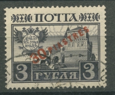 Russische Post Levante 1913 Romanow M. Aufdr. 74 Gestempelt - Levant