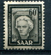 Sarre 1951 - YT 283* - Neufs