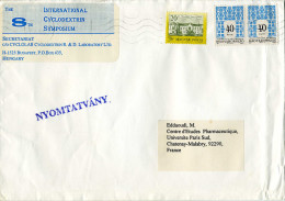 Lettre 3 Timbres Pour La France - Poststempel (Marcophilie)