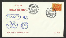 Portugal Cachet Commémoratif  Expo Philatelique Lisbonne 1973 Event Postmark Stamp Expo Lisbon - Flammes & Oblitérations