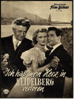 Illustrierte Film-Bühne  -  "Ich Hab Mein Herz In Heidelberg Verloren" -  Filmprogramm Nr. 1740 Von Ca. 1952 - Revistas