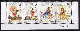 MACAU   MACAO 1998         Myth And Legends 4 V    MNH - Other & Unclassified