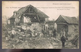 Troupes Françaises Viennent D'arriver à LASSIGNY . - Lassigny