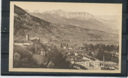 CPA: 74 - FAVERGES - LES USINES DE SOIERIE ET LE CHATEAU - Faverges