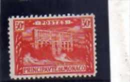 MONACO 1922 1923 1924 VIEW MUSEE OCEANOGRAPHIQUE Oceanographic MUSEUM MUSEO OCEANOGRAFICO CENT. 30 MH - Neufs