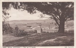 Voyagée Avec Y&T N°322  - Arès (Gironde) Vue Sur Le Bassin - FRANCO DE PORT - Arès