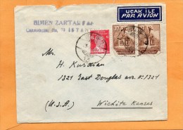 Turkey Old Cover Mailed To USA - Neufs