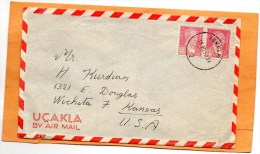 Turkey Old Cover Mailed To USA - Brieven En Documenten