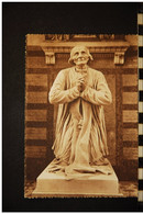 CP, 01, Chapelle Du Coeur Du SAINT CURE D'ARS La Statue De Cabuchet De Face Edition Lescuyer Et Fils - Ars-sur-Formans