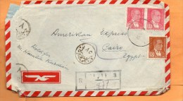 Turkey Old Cover Mailed To Egypt - Brieven En Documenten