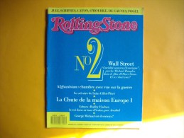 ROLLING STONE  -  N° 2  - Février / Mars 1988 -  Wall Street  -  Afghanistan  -  La Chute De Europe 1 - Muziek