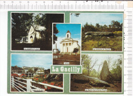 LA GACILLY -   5 Vues  :  La Chapelle St Jugon,  Tablettes De Cournon, Lavoir Vu Du Pont, Le Monhir De La Roche Piquée - La Gacilly