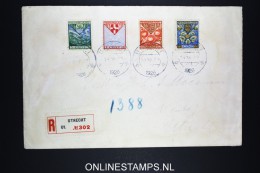 Netherlands: Registered Cover 1926 Utrecht Local, NVPH 199 - 202 - Cartas & Documentos